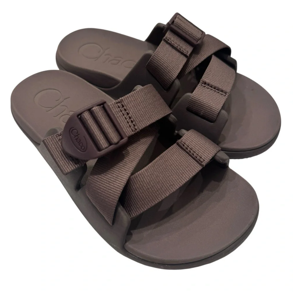 Chaco Chillos Slide Sandal, Purple, Size 6